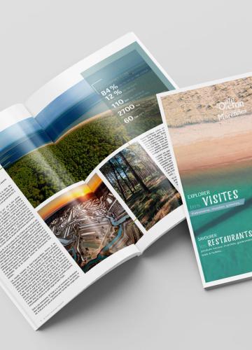 Nos éditions print à l'office de tourisme de l'île d'Oléron et du bassin de Marennes