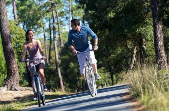 Se balade en vélo sur l'île d'Oléron ou le bassin de Marennes