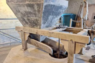 Démonstrations de meunerie au Moulin des Loges_Saint-Just-Luzac