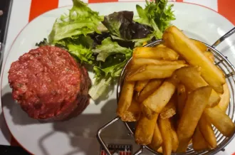 tartare de boeuf 220g