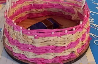 Atelier vannerie : fabrication d'une panière_Le Château-d'Oléron