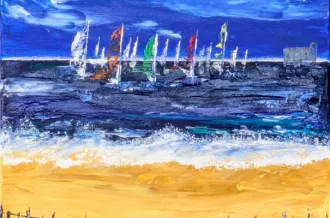 Exposition de peintures Sophie Laboulandine_Saint-Trojan-les-Bains