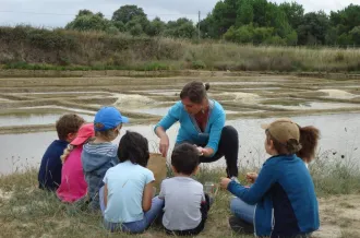 Atelier Land Art pour les 6-10 ans au Port des Salines
