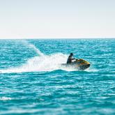 Jet-ski au large de l'île d'Oléron