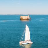 Promenade en mer vers Fort Boyard