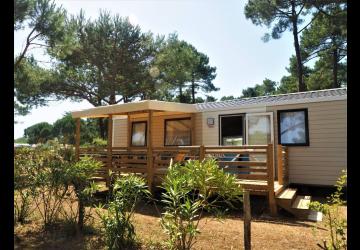 Mobil-home premium 4 pers -  2 salles d'eau