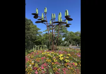 Camping La Brande_Le Château-d'Oléron-eoliennes