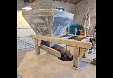 Démonstrations de meunerie au Moulin des Loges_Saint-Just-Luzac