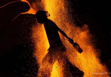 Imoogi 2 - Spectacle art du feu_Saint-Trojan-les-Bains