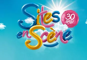 logo des 30 ans de sites en scène
