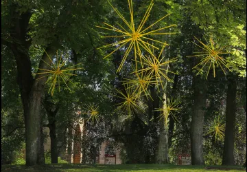 Anémochores - Installation artistique de Marie-Hélène Richard_Le Grand-Village-Plage