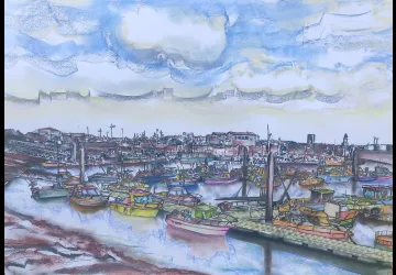 Exposition de peinture Jean Paul Garcia_Saint-Trojan-les-Bains