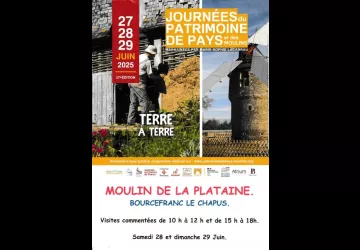 Journées du patrimoine de pays et des moulins : visite moulin de la Plataine_Bourcefranc-le-Chapus