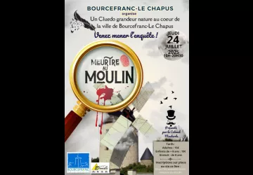 Cluédo géant : meurtre au moulin_Bourcefranc-le-Chapus
