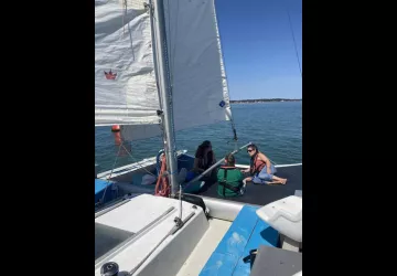 SORTIE NATURE EN CATAMARAN A VOILE