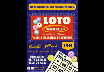 Loto de l'école Jeanne d'Arc