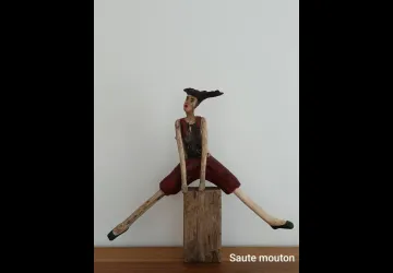 Exposition de sculptures Fanny Libel_Saint-Trojan-les-Bains