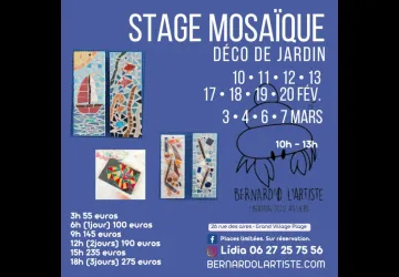 Stage mosaïque_Le Grand-Village-Plage