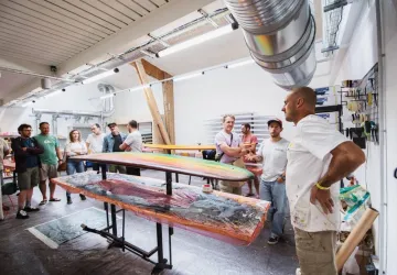 Visite guidée au Shapers Club - Fabrication planches de surf_Marennes-Hiers-Brouage