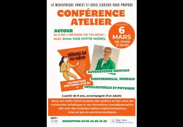 Conférence - atelier autour de la BD « Défends-toi toi-même »