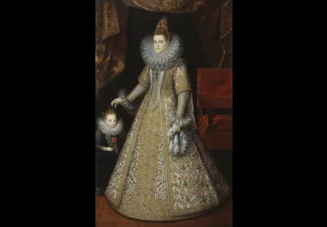 Infante Isabelle Claire Eugénie vers 1599 par Pourbis le jeune