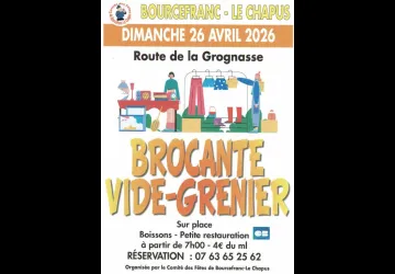 Brocante du comité des fêtes