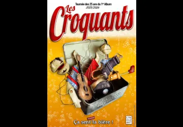Théâtre d'Ardoise - Concert : les Croquants - chanson française_Dolus-d'Oléron