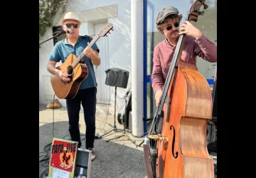 Marché du matin en musique