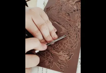 Stage de Linogravure_Le Château-d'Oléron