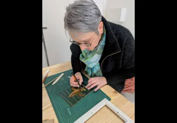 Stage de Marqueterie de paille à l'atelier D&C de Brouage_Marennes-Hiers-Brouage