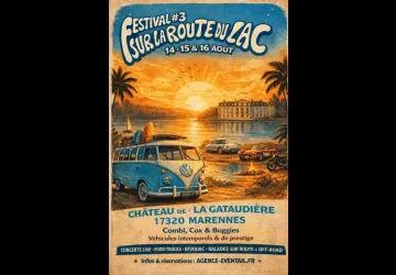 Festival Sur La Route Du Lac troisième édition au Château de la Gataudière de Marennes 17320_Marennes-Hiers-Brouage