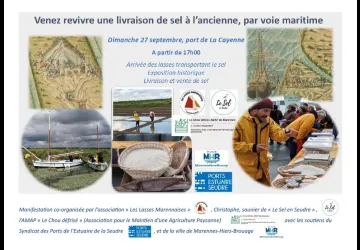 Livraison de sel à l'ancienne_Marennes-Hiers-Brouage