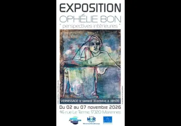 Exposition Ophélie Bon "Perspectives intérieures"_Marennes-Hiers-Brouage