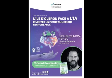 Conférence "L'île d'Oléron face à l'IA : inventer un futur numérique responsable."