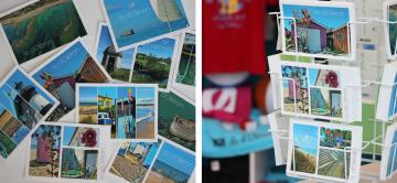 Cartes postales de l'île d'Oléron et du bassin de Marennes en vente à l'office de tourisme